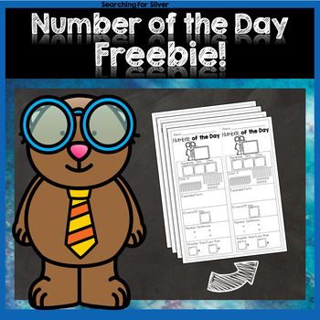 Preview of Number of the Day FREEBIE! PDF & Digital Ready!