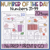 Number of the Day Number Sense Place Value Worksheets Numb