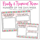 Number of the Day // Number of the Week Bulletin Board | F