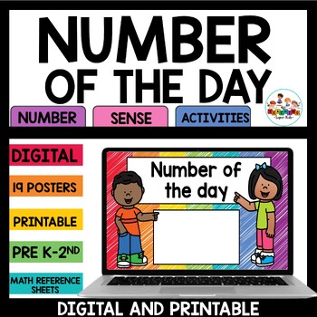 Preview of Number of the Day |Morning Meeting Math