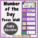 Number of the Day Set - Heidi Songs Focus Wall