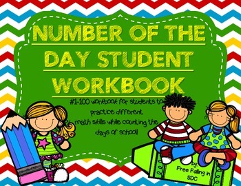 Preview of Number of the Day Student Workbooks
