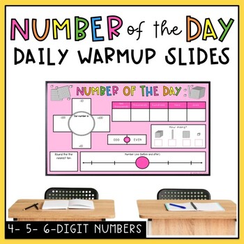 Preview of Number of the Day Warmup / Daily Number Slides
