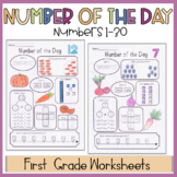 Number Sense Place Value Numbers 1 to 30 Number of the Day