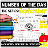 Number of the Day Worksheets | Number of the Day Bellringe
