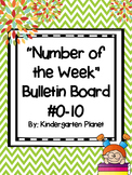 "Number of the Week" Bulletin Board #0-10