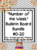 Number of the Week Bulletin Board BUNDLE #0-20