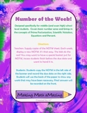 Number of the Week - Middle Grades