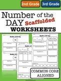 Number of the Day Worksheets