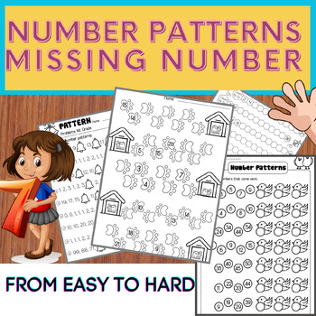 Preview of Number pattern / Missing numbers Special Edition