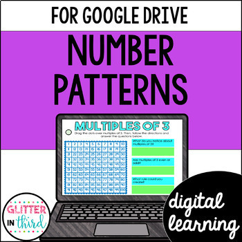 Preview of Number patterns and arithmetic sequences Activities for Google Classroom