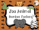 Animal Number Posters 1-20