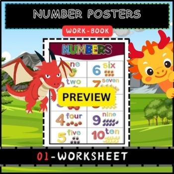 Preview of Number posters for Classroom