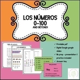Number practice in Spanish - Los Números