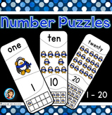 Penguin Number puzzles 1 to 20
