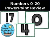Number review 0-20 PowerPoint