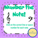 Number the Note