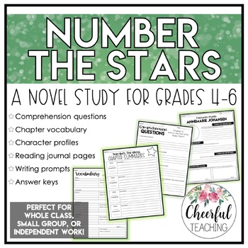 Preview of Number the Stars: Novel Study for Grades 4-6