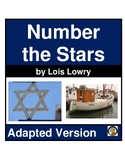 Number the Stars- Adapted Novel l Questions & Test l ELA/L