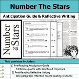 Number the Stars - Anticipation Guide & Reflection