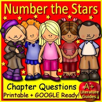 Preview of Number the Stars Chapter Questions (175) - Comprehension Sets All 18 Chapters