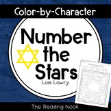 Number the Stars - Color by Character Activity