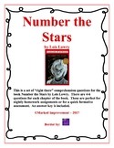 Number the Stars Comprehension Questions