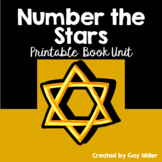 Number the Stars Printable Novel Study: vocabulary compreh