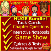 Number the Stars Novel Study Final Test, Chapter Quizzes, 