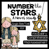 Number the Stars Novel Study  PDF with Google Slides™ Link