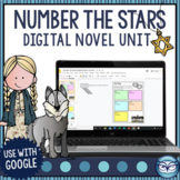Number the Stars Novel Study - Print and Digital with Google