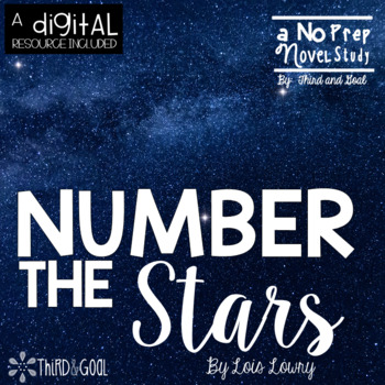 Preview of Number the Stars Novel Study and DIGITAL Resource