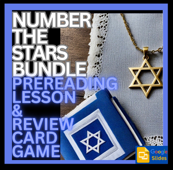 Preview of Number the Stars PRE & POST reading: Background History & Review Game Google