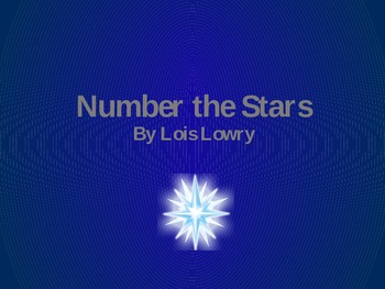 Preview of Number the Stars by Lois Lowry Study Guide in Powerpoint