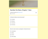 Number the Stars T/F Review Questions, Chapter 1
