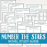 Number the Stars by Lois Lowry Novel Study