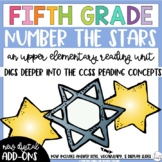 Number the Stars by Lois Lowry Novel Study Reading Unit 5t