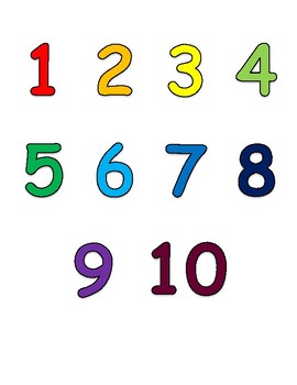 Number to Number Matching by Hannah Jones | TPT