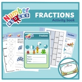 Numberblocks Maths - FRACTIONS workbook - KS1/LKS2