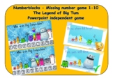 Numberblocks missing number children's independent game - 