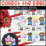 Egg Pattern Cards Visual Perception Activity