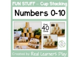Numbers 0-10 Cup Stack