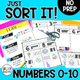 Numbers 0-10 Math Picture Sorts | Math Centers