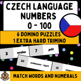 Numbers 0 - 100 │Domino and Trimino Puzzles │ Čeština│Czec