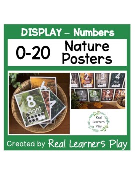 nature numbers 0 20 posters real photographs inspired by natural textures