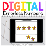 Numbers 0-25 Digital Errorless Learning Activity | Distanc