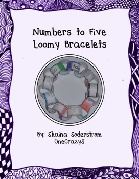 Preview of Numbers 0-5 - Loomy Bracelets