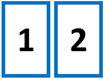 numbers border