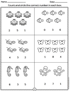 numbers 1 10 activities by elementarystudies teachers pay teachers