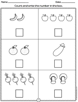 numbers 1 10 activities distance learning by